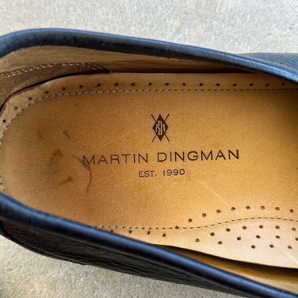 Martin Dingman Addison Horse Bit Calf-Skin Loafer Men’s Sz 13 - Picture 12 of 16